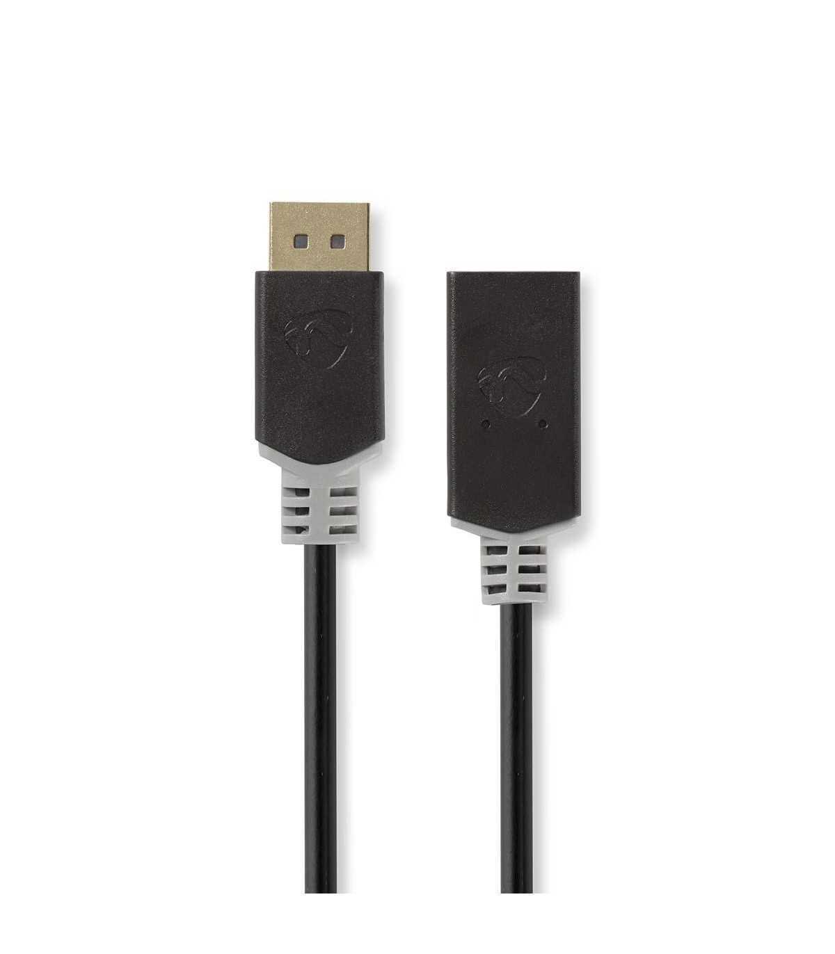 Cablu adaptor 4K DisplayPort v1.2 tata HDMI mama 0.2m gri Nedis