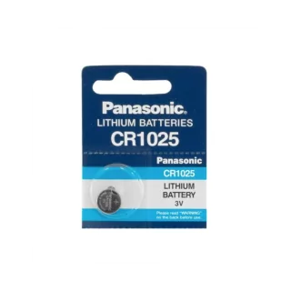 Baterie CR1025 Panasonic 3V LITHIUM 10x2.5mm 1buc
