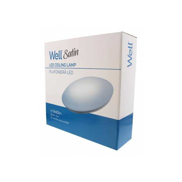 Plafoniera LED 18W 330mm 6000K Well