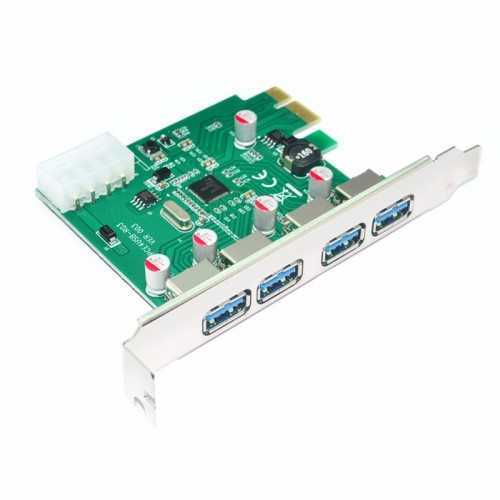 Card PCIE USB 3.0 placa PCI-E la 4x USB 3.0