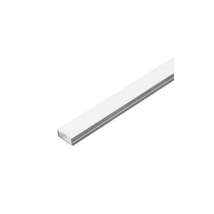 Profil aluminiu pentru banda LED 2m 23.5mm x 10mm mat V-TAC