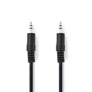 Cablu Audio Stereo Jack 3.5 mm tata - 3.5 mm tata 0.5m Nedis