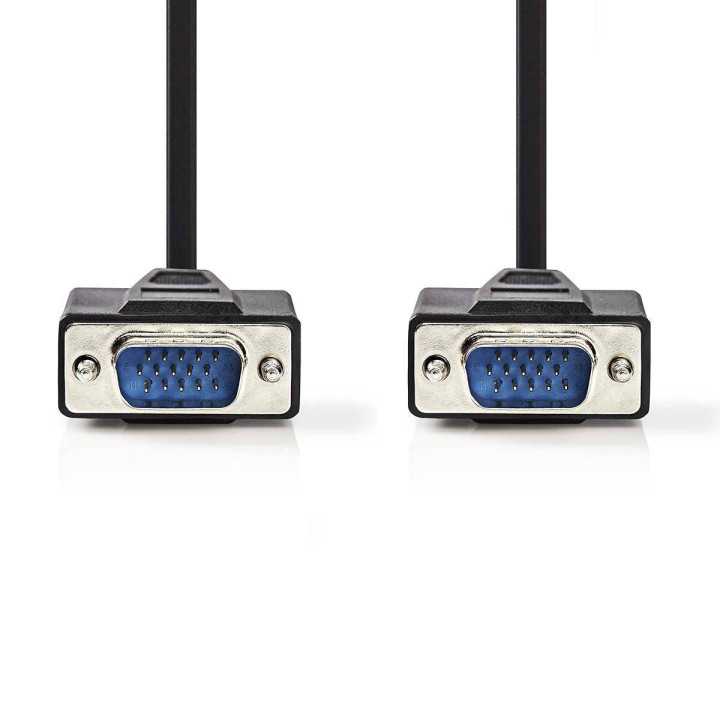 Cablu 2m VGA tata - VGA tata Nedis