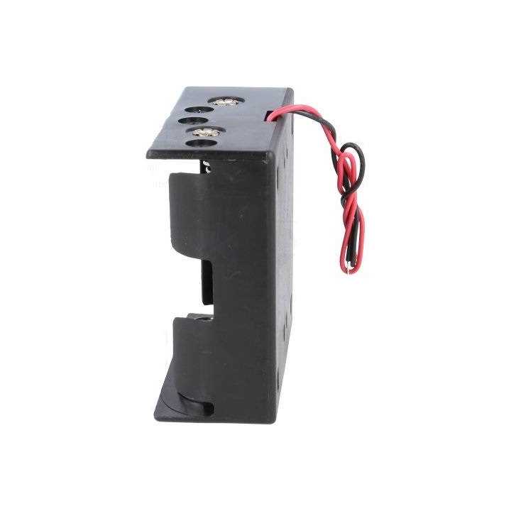 Suport baterii 2x D R20 cu terminal cablu 150mm COMF BH-121-1A