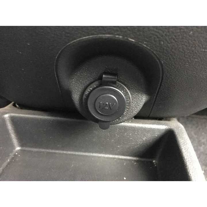 Adaptor mufa mama bricheta auto x1 neagra 20A de panou 12-24VDC SCI A13-142A