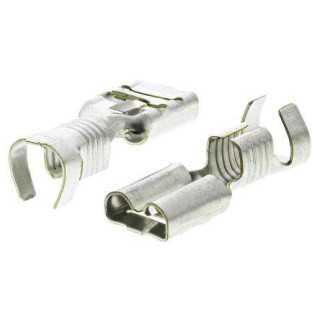 3835T.67 Terminal papuc plat 9.5mm 1.2mm mama 4/6mm2 crimpat pe cablu drept VOGT