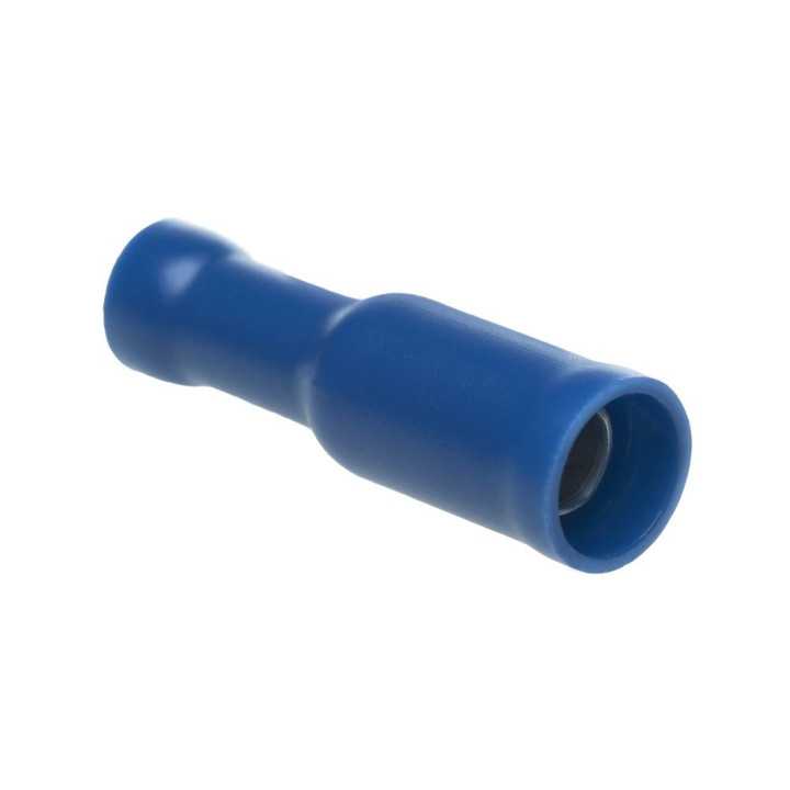 ST-050/B Terminal papuc rotund mama 4mm 1.5/2.5mm2 crimpat pe cablu albastru NINIGI