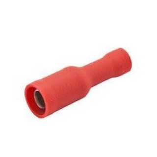 ST-050/R Terminal papuc rotund mama 4mm 0.5/1.5mm2 crimpat pe cablu rosu NINIGI