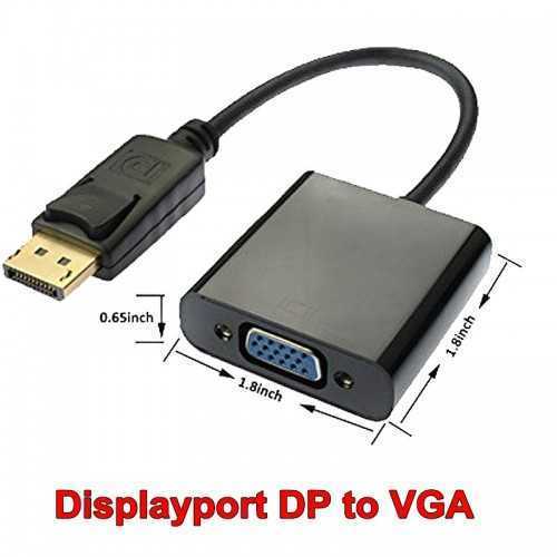 Cablu adaptor DisplayPort la VGA mama contacte aurite 0.2m