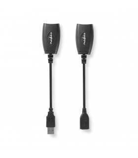 Cablu prelungitor USB 2.0 Nedis