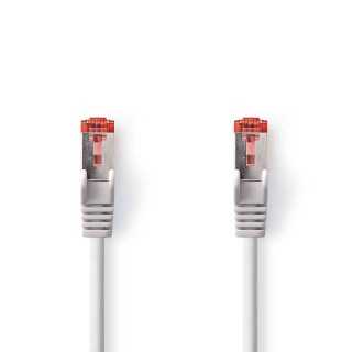 Cablu SFTP CAT6 1m RJ45 tata - RJ45 tata gri Nedis