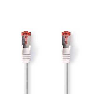 Cablu SFTP CAT6 7.5m RJ45 tata - RJ45 tata alb Nedis