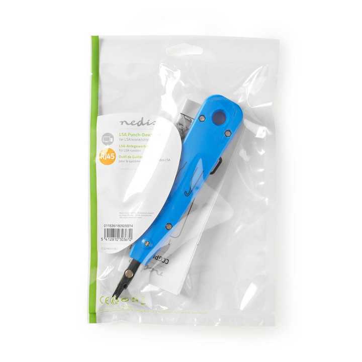 Cleste sertizat in priza Krone albastru NEDIS