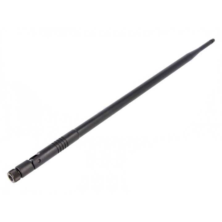 Antena WiFi dipol 9dBi 2.4GHz SMA-Reverse Polarity lungime 392mm WALSIN RFDPA391300SBAB8G1