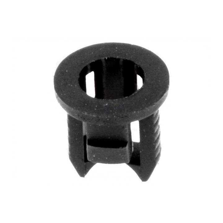 Suport pentru LED 3mm monobloc neagra UL94V-2 L 5.6mm FIX&FASTEN FIX-LED3-1