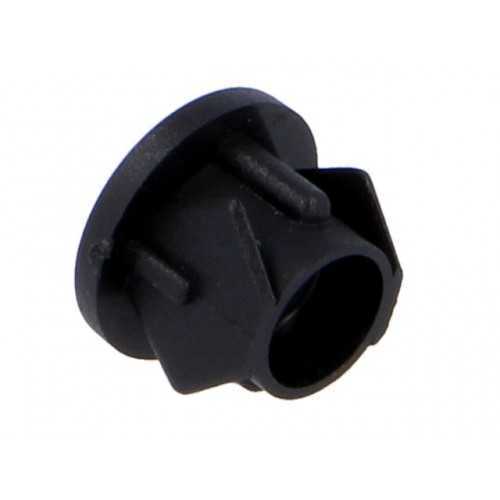 Suport pentru LED 3mm monobloc neagra UL94V-2 L 6.5mm FIX&FASTEN FIX-LED3-19
