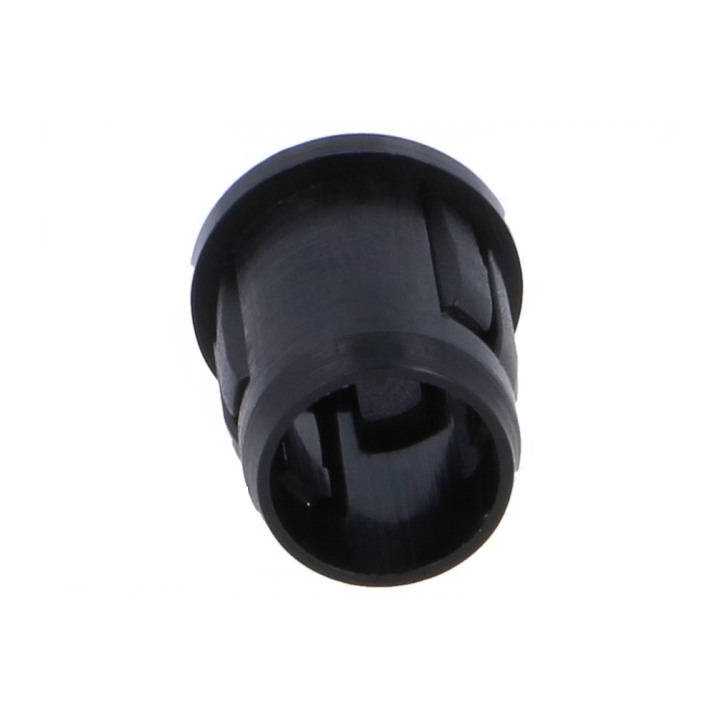 Suport pentru LED 5 mm monobloc neagra UL94V-2 L 12.5 mm FIX&FASTEN FIX-LED5-3