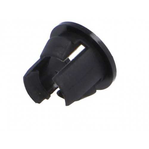 Suport pentru LED 5mm monobloc neagra UL94V-2 L 6.3mm FIX&FASTEN FIX-LED5-11