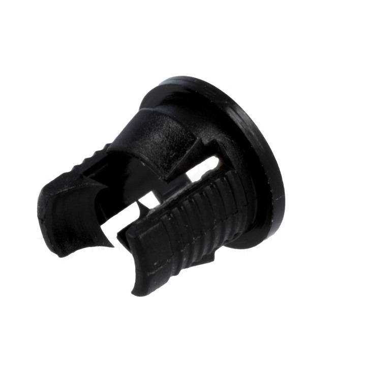 Suport pentru LED 5mm monobloc neagra UL94V-2 L 7.1mm FIX&FASTEN FIX-LED5-1