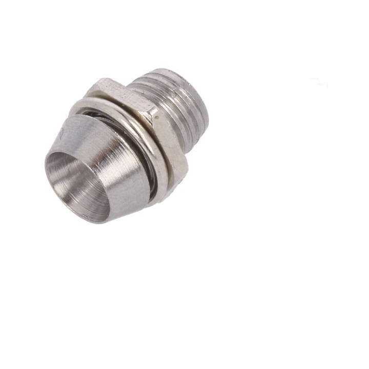 Montura pentru LED 3mm crom metal incastrat OPTOSUPPLY OSM6-X