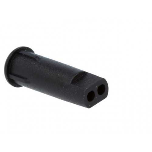 Suport pentru LED 3mm monobloc neagra UL94V-2 L 13.2mm FIX&FASTEN FIX-LED3-3