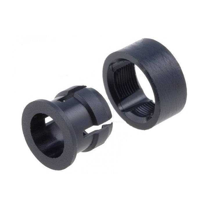 Suport pentru LED 5mm doua piese KINGBRIGHT ELECTRONIC RTC-52 HULSE&RING