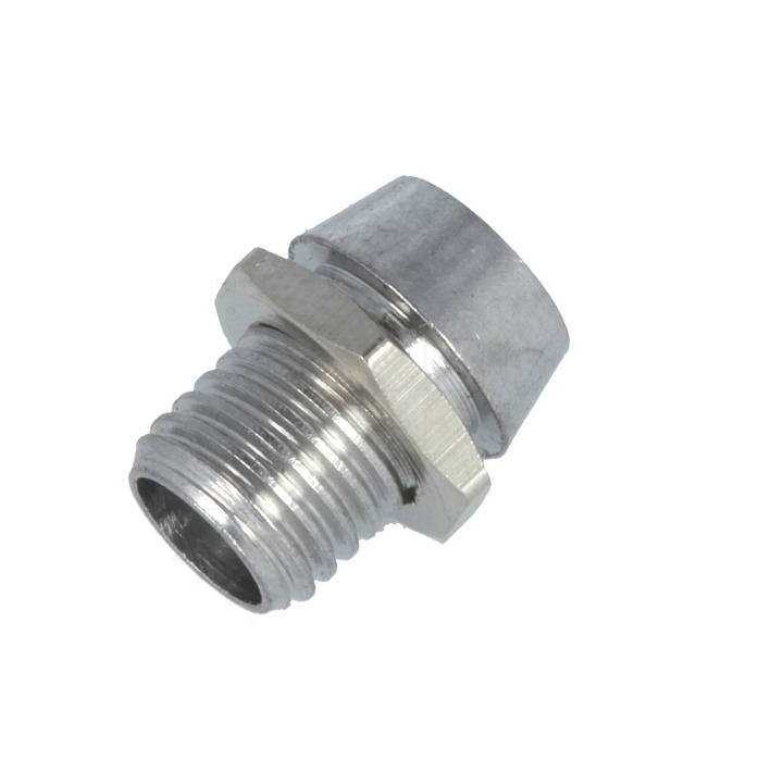 Montura pentru LED 3mm crom alama incastrat L2 8mm