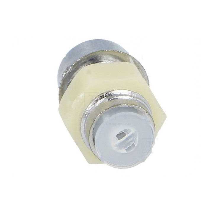 Montura pentru LED 5mm crom ABS incastrat L2 10mm