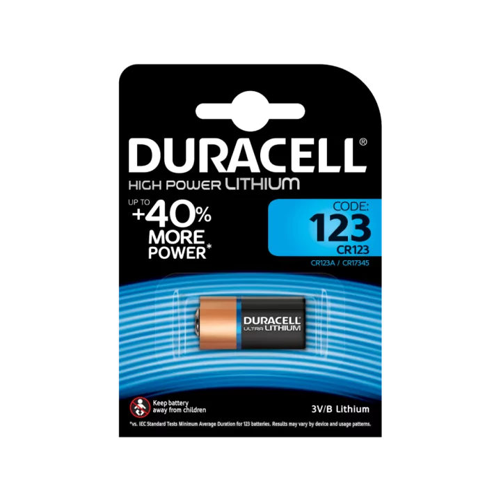 Baterie DURACELL CR123 3V LITIU 16.8x3.45mm