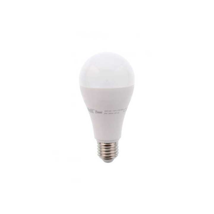 Bec cu LED A65 E27 15W 230V lumina rece Basic Well