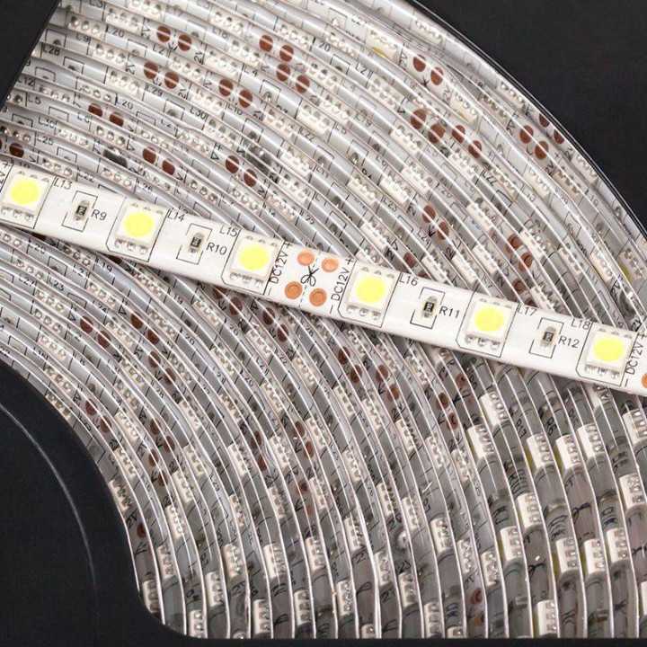 Banda LED 5050 IP65 3000K alb cald 3600lm 6.6W/m 1m REBEL