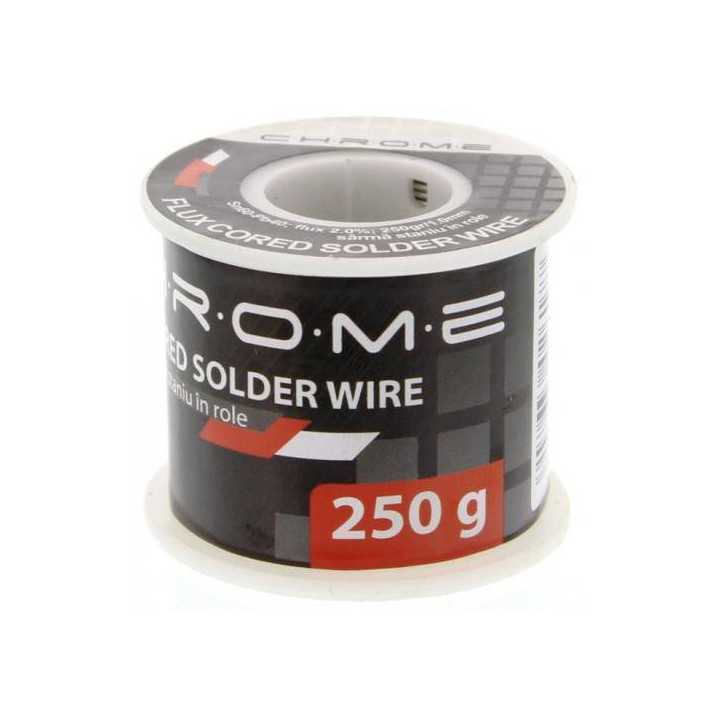 Fludor 250gr 0.8mm Sn60 Pb40 Flux 2% Chrome