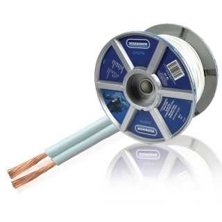 Cablu difuzor cupru OFC 2x0.75mm2 alb Bandridge