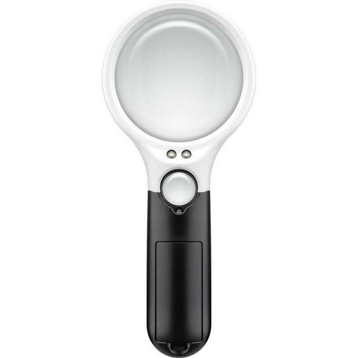 Lupa cu LED pentru citire alba pentru afisarea detaliilor fine fonturi imagini obiecte extrem de mici Goobay