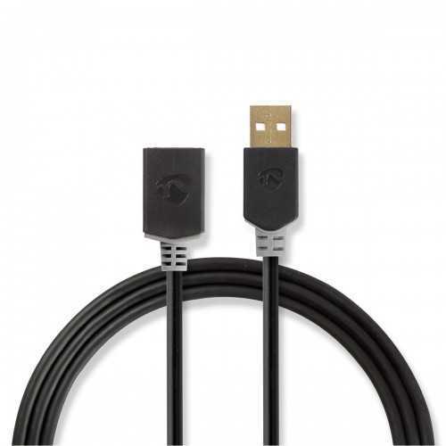 Cablu USB 2.0 A tata - USB A mama 2m Nedis