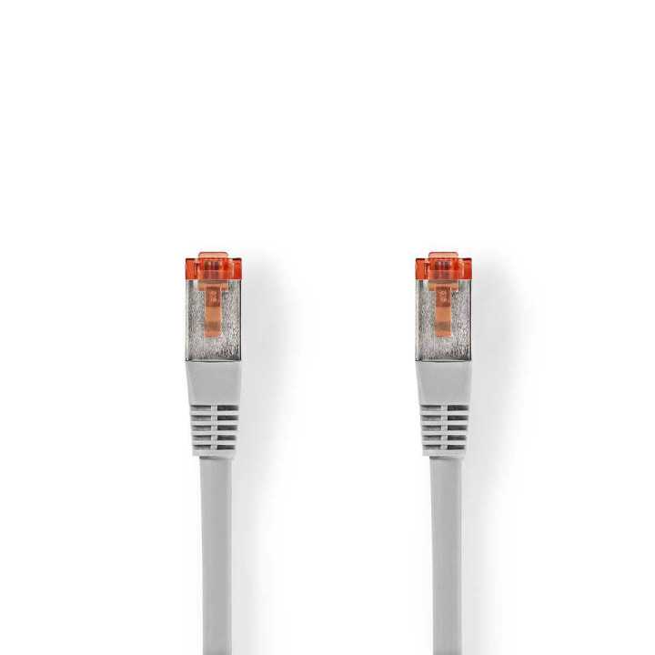 Cablu FTP Cat6 patch cord 20m gri Nedis