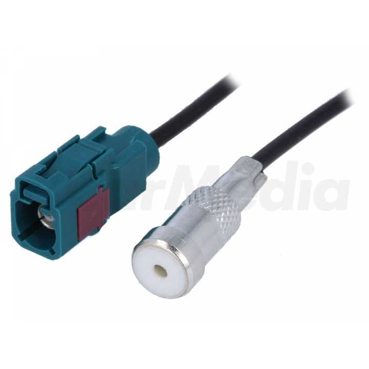 Cablu adaptor antena Fakra - ISO mama-mama 0.23m 4CarMedia