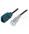 Cablu adaptor antena Fakra - ISO mama-mama 0.23m 4CarMedia