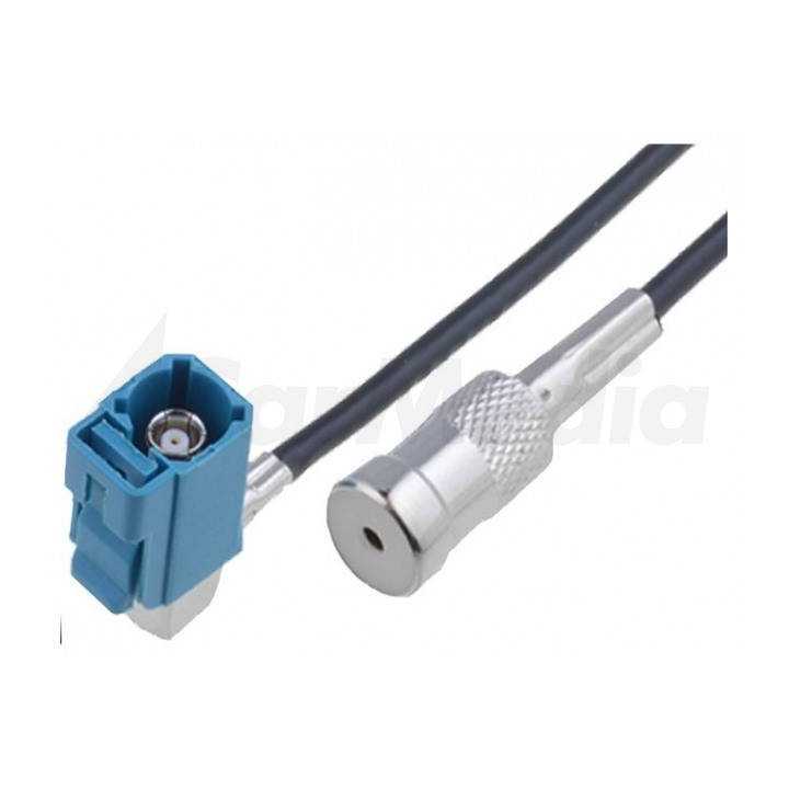 Cablu adaptor 0.25m antena Fakra mama - ISO mama VW MFD2 RNS2 4CarMedia