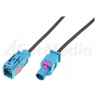 Cablu prelungitor 1m antena Fakra mama - tata Fakra 4CarMedia