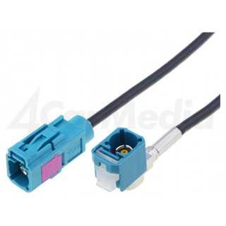 Cablu prelungitor antena Fakra - Fakra in unghi 2m mama-mama 4CarMedia