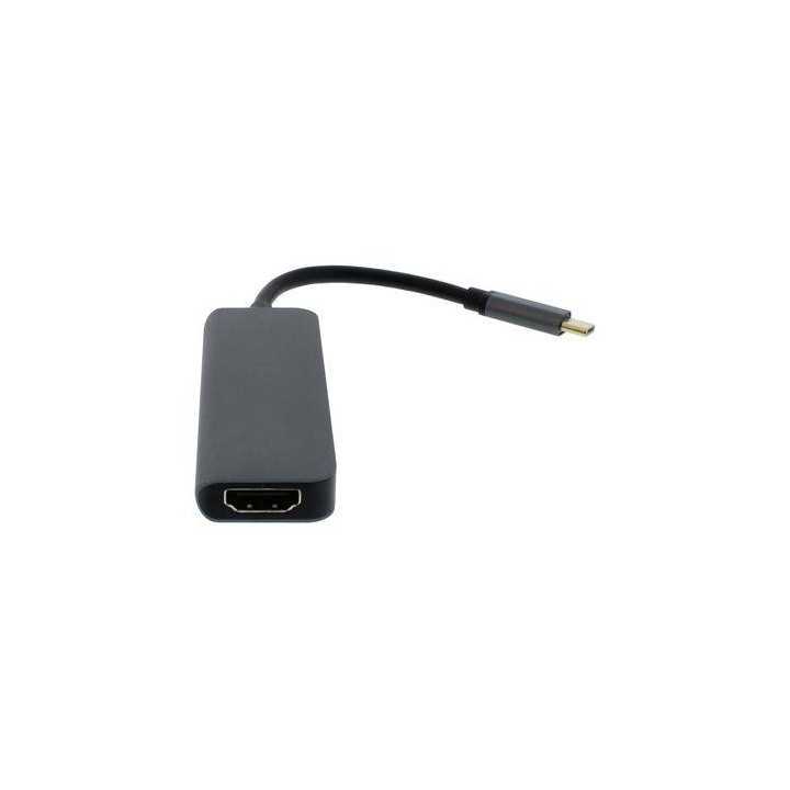 Adaptor USB Type C - HDMI 4K 3x USB 3.0 USB Type C PD 60W Well
