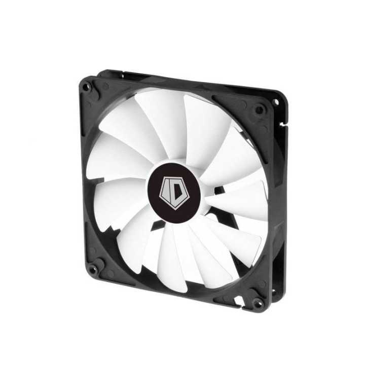 Ventilator 140x140x25mm PWM fan 4 pin anti-vibratii 800-1600 RPM 76.8CFM 16.8-32.6dBA ID-Cooling WF-14025