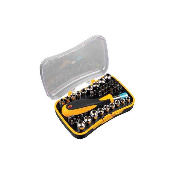 Set surubelnita cu 48 piese otel crom-vanadiu Toolland