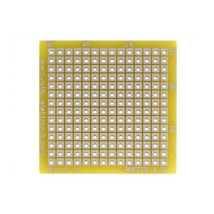 Placa universala singura fata prototip W 40mm L 40.5mm ROTH ELEKTRONIK GMBH RE015-LF