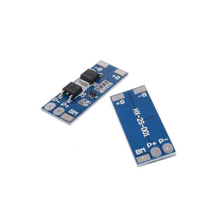 Modul protectie incarcare 2x 18650 li-ion 8A BMS 2S