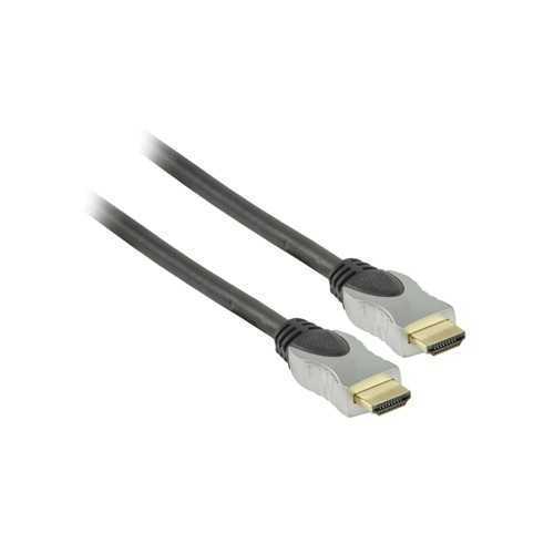 Cablu HDMI - HDMI 2m aurit v1.4 High Speed cu Ethernet HQ