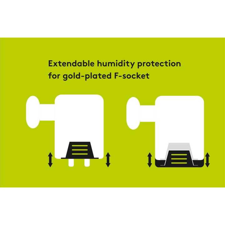 LNB universal 4 iesiri 0.1dB Goobay