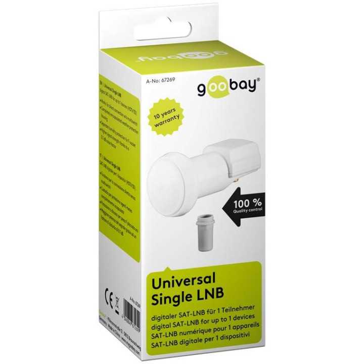 LNB universal 1 iesire 0.1dB Goobay