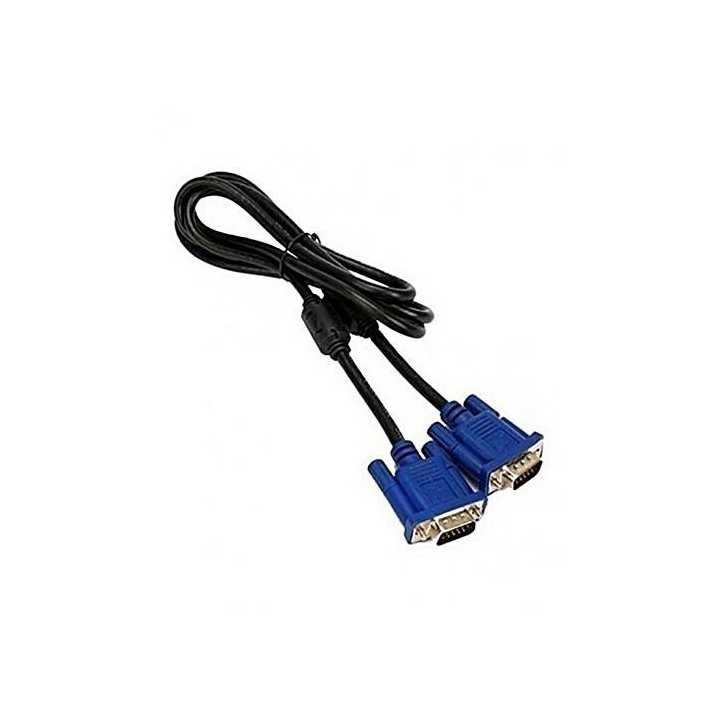Cablu monitor 1.5m VGA Full HD 1920x1080 dublu ecranat Goobay